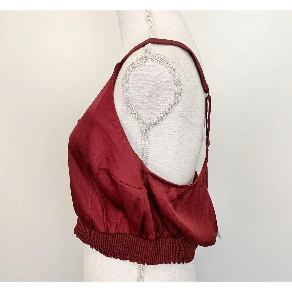 NWT Free People You Honey Pomegranate Tank Top L